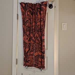 Free people maxi skirt, size 8